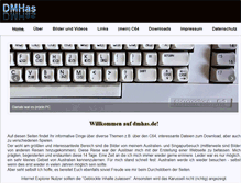 Tablet Screenshot of dmhas.de